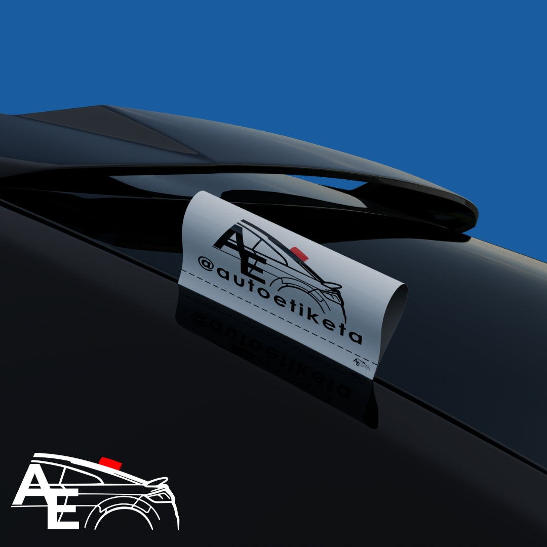 Auto Etiketa Personalizovana