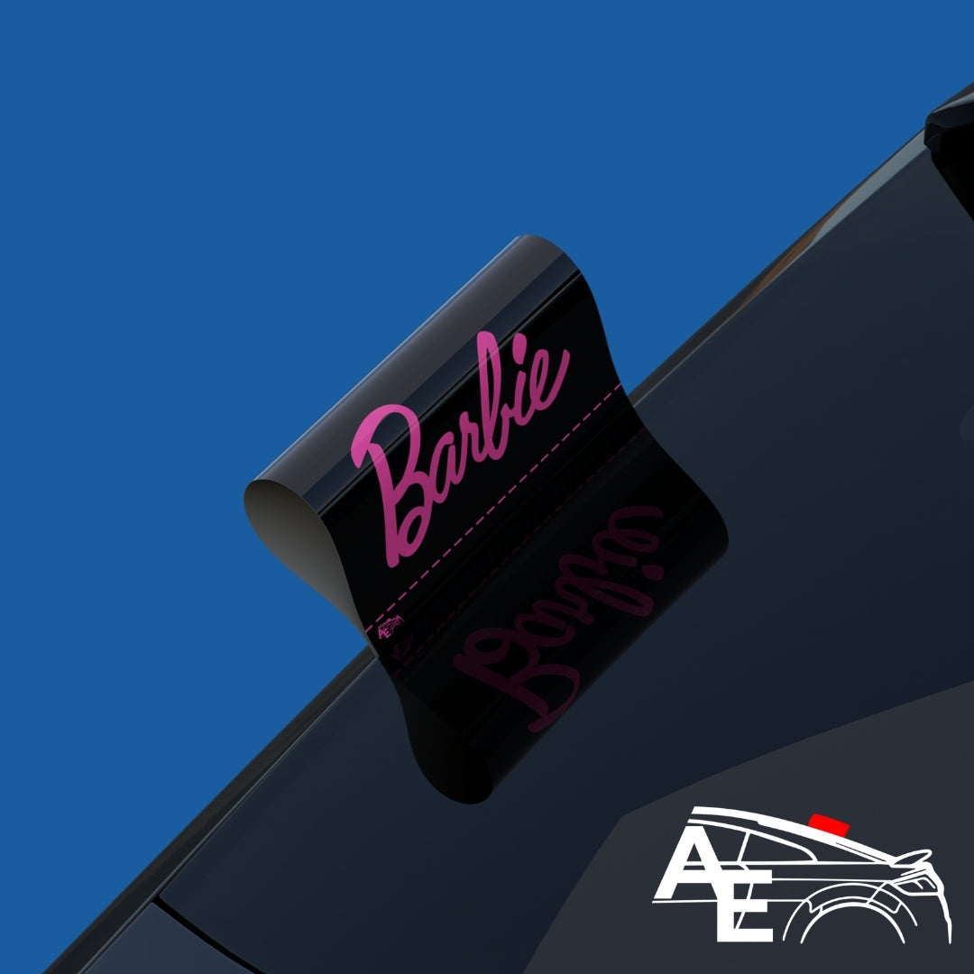 Auto Etiketa Barbie