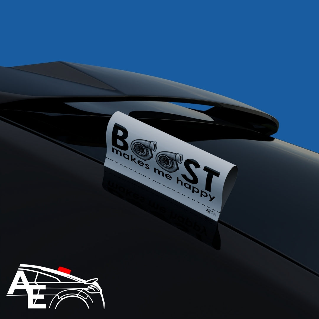 Auto Etiketa Boost makes me happy