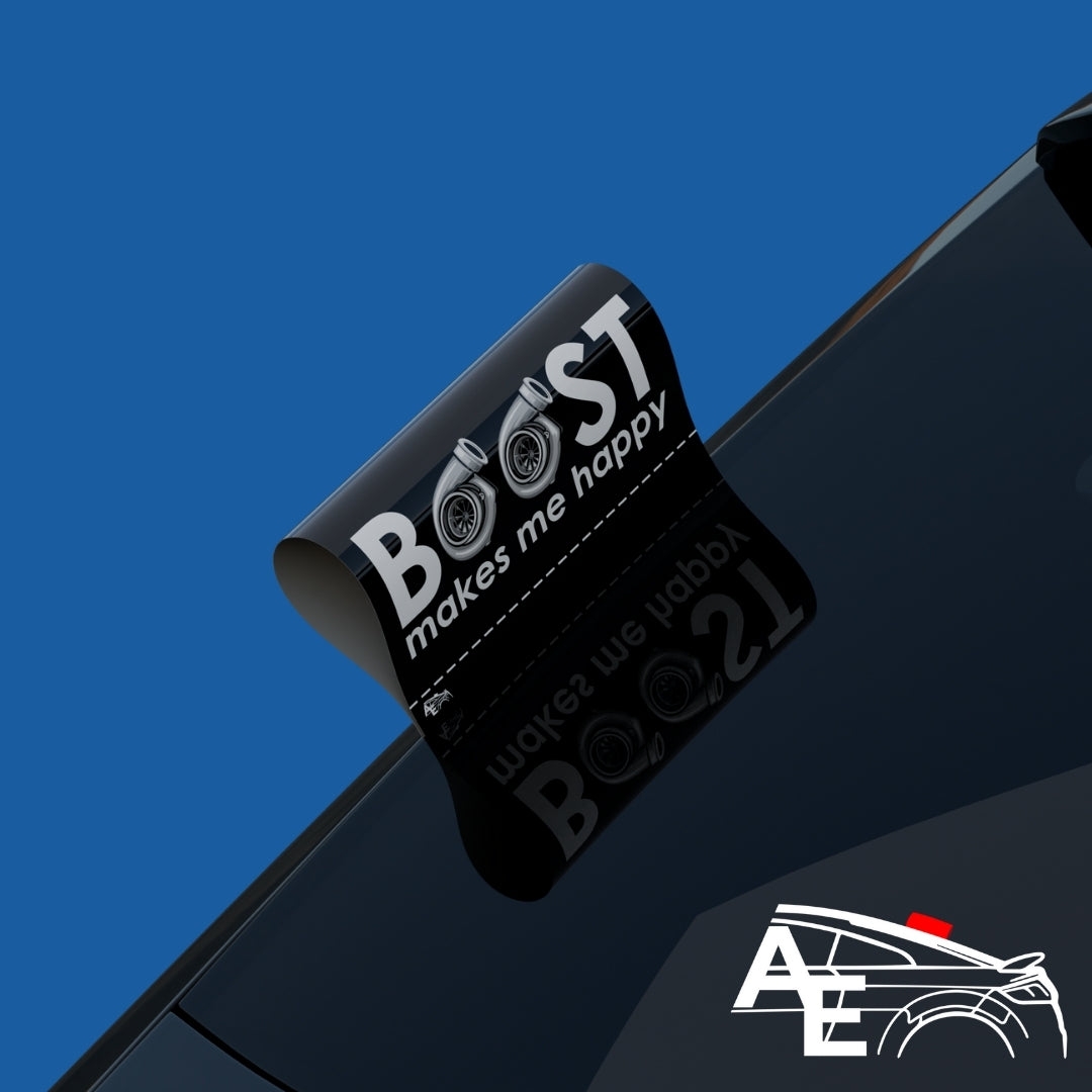 Auto Etiketa Boost makes me happy