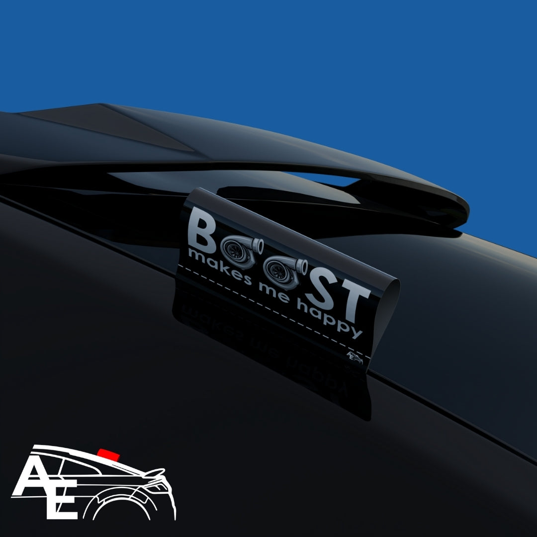 Auto Etiketa Boost makes me happy