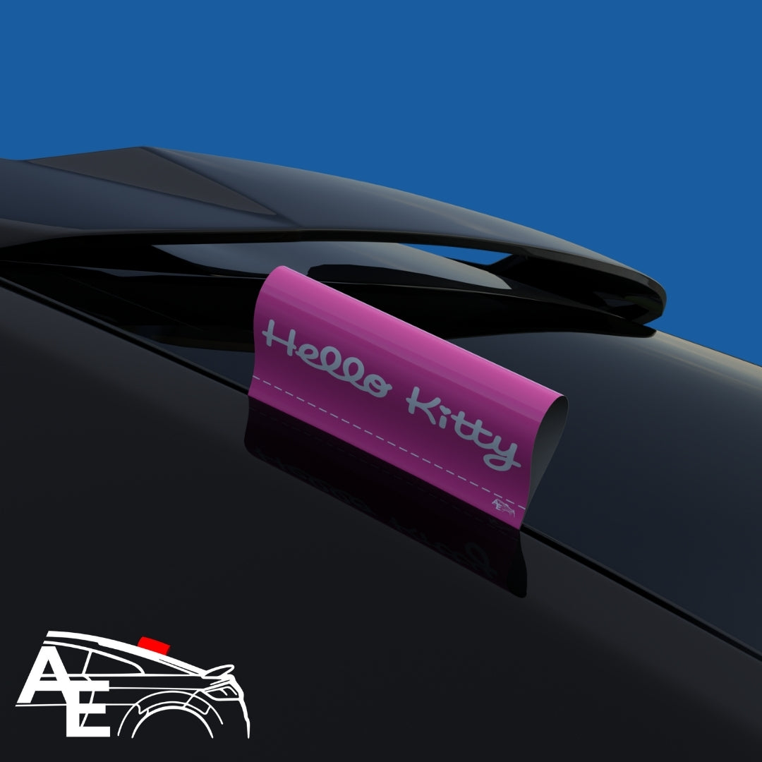 Auto Etiketa Hello Kitty