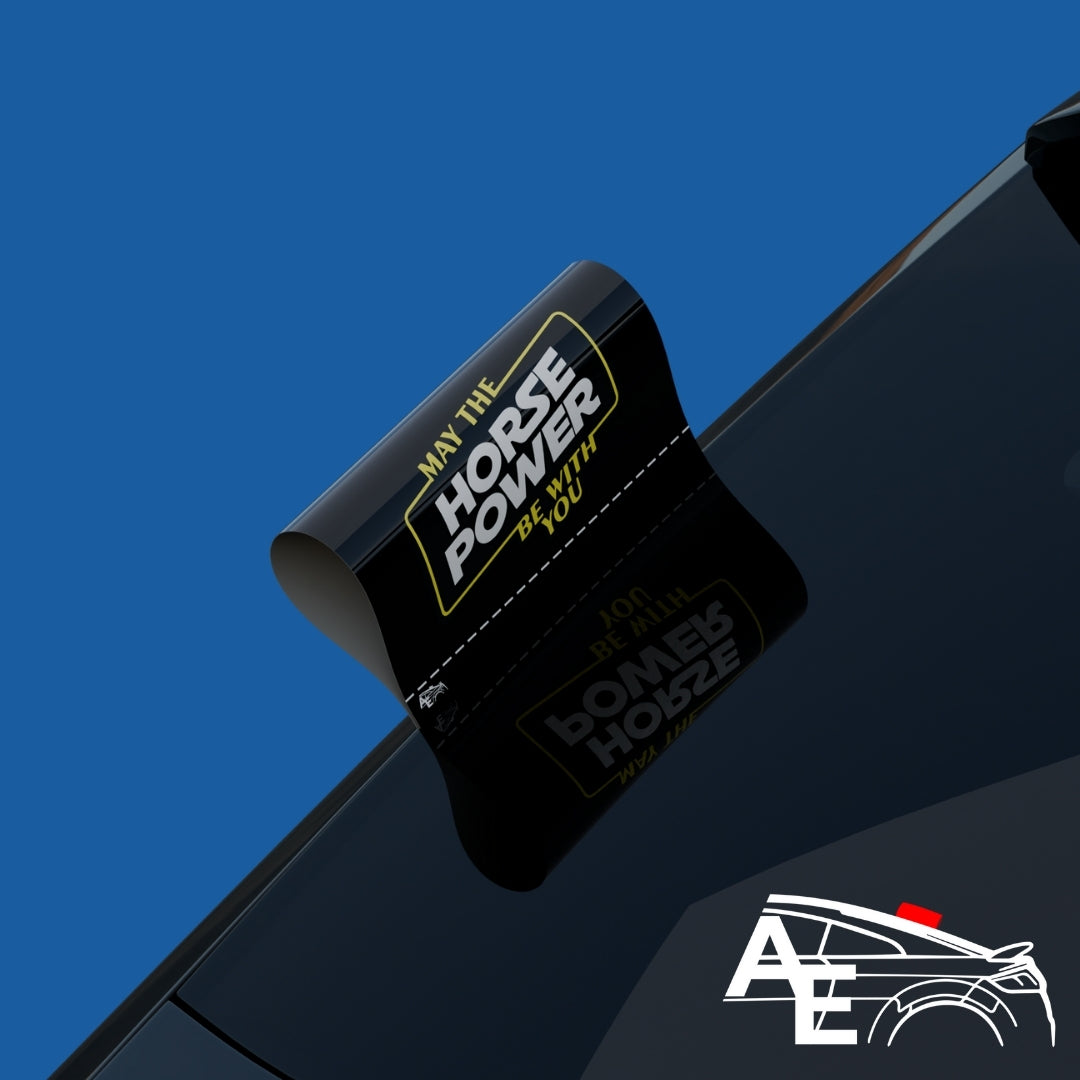 Auto Etiketa Horse Power