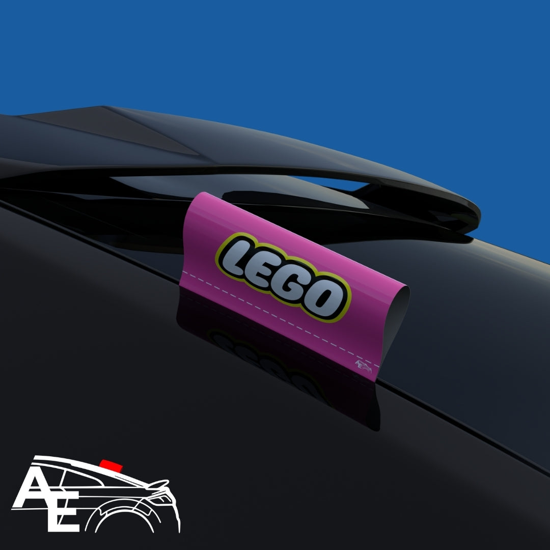Auto Etiketa Lego