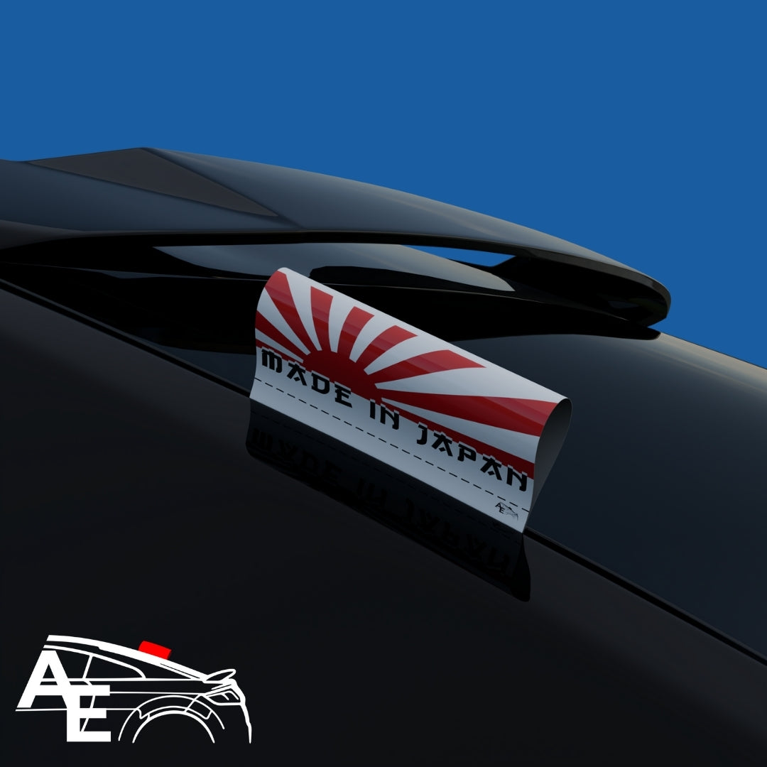 Auto Etiketa Made in Japan