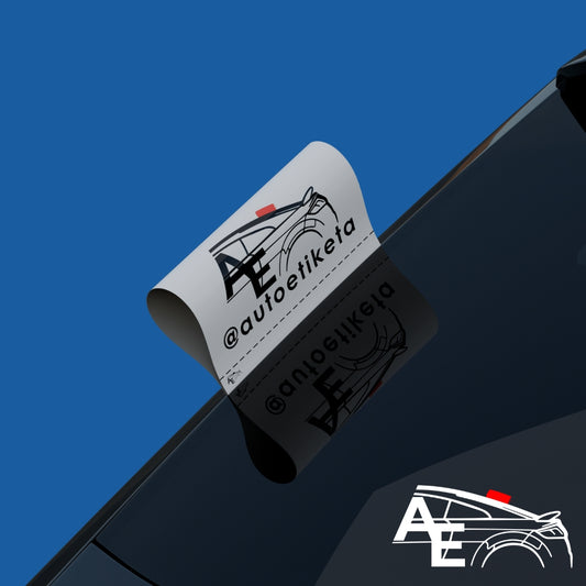 Auto Etiketa Personalizovana