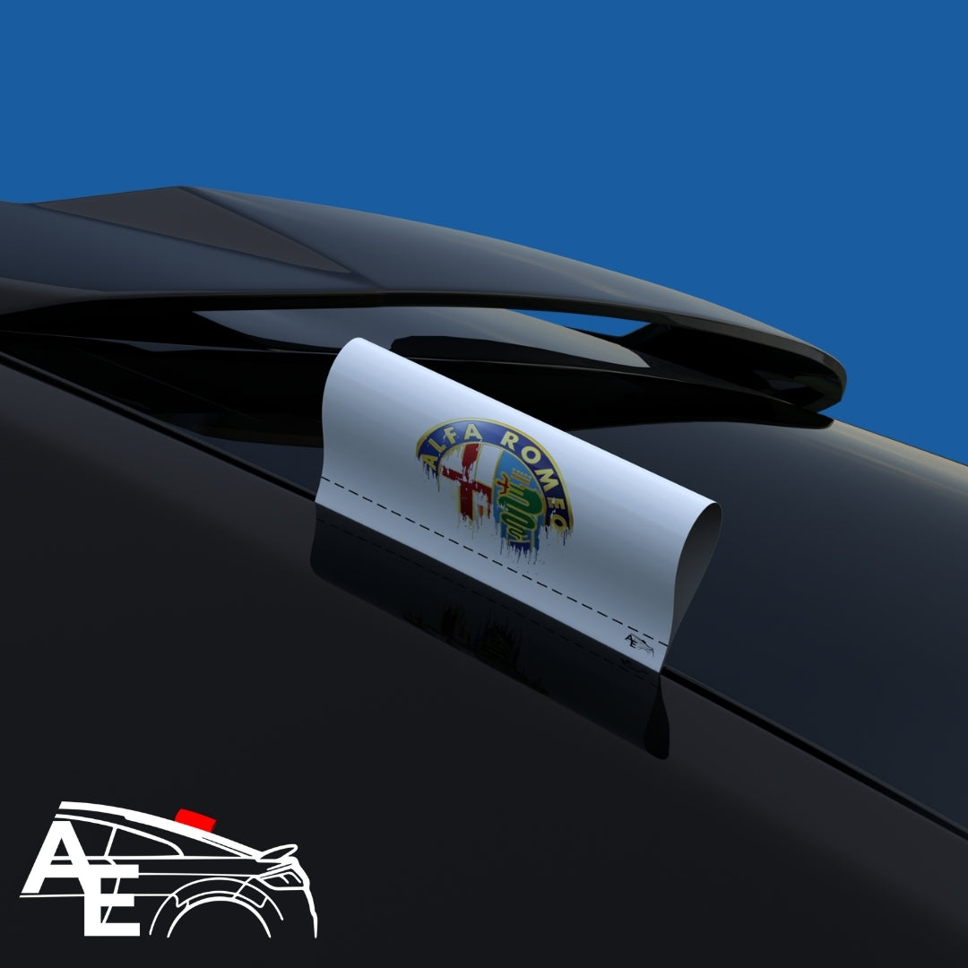 Auto Etiketa Alfa Romeo