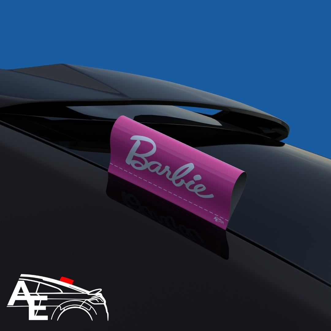 Auto Etiketa Barbie