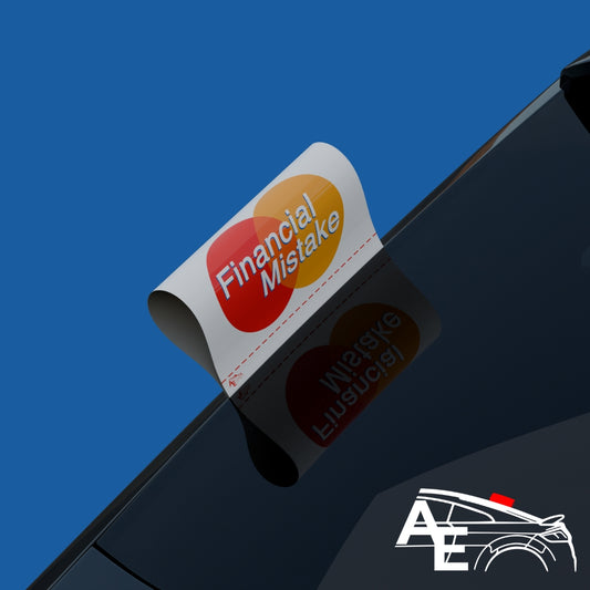 Auto Etiketa Financial Mistake