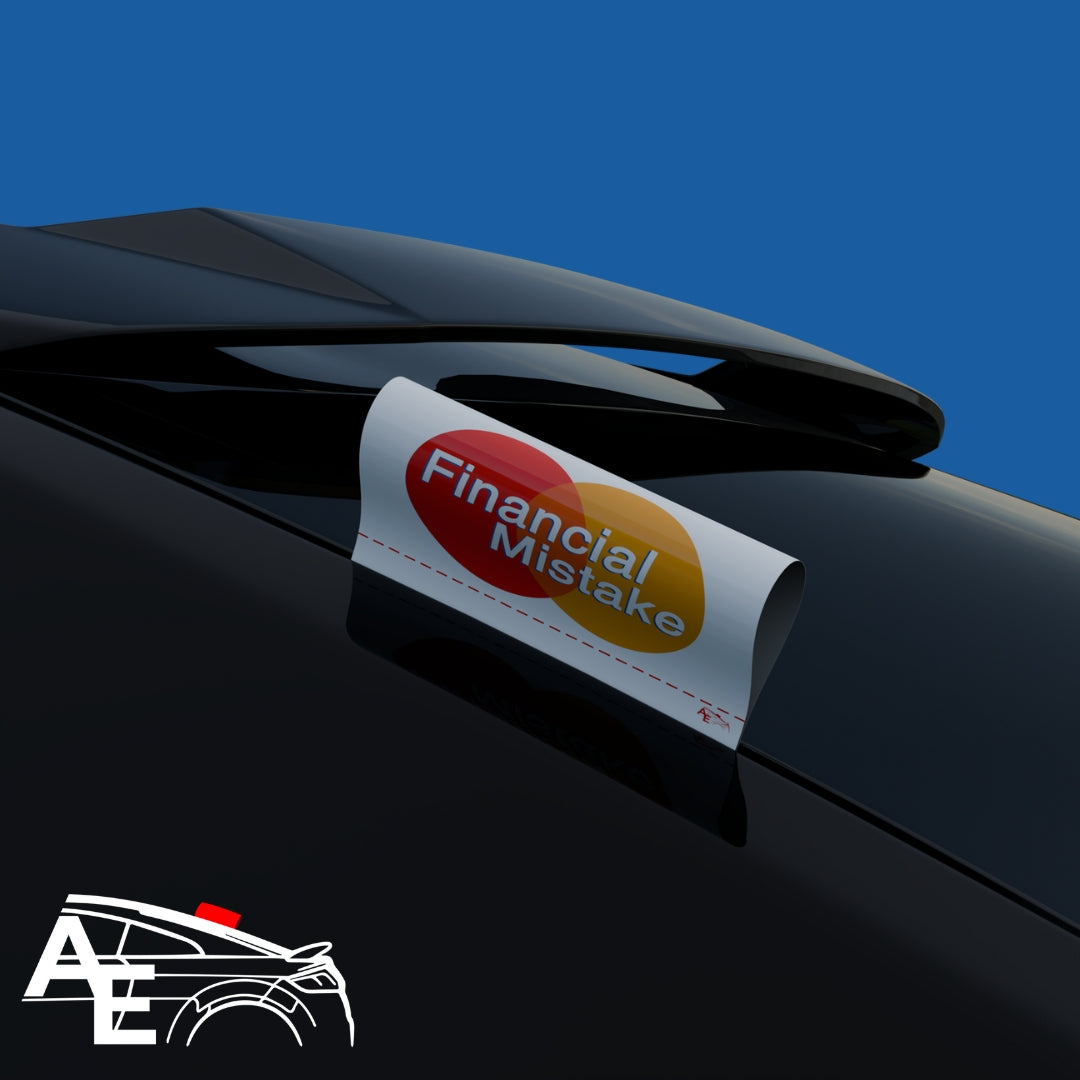 Auto Etiketa Financial Mistake