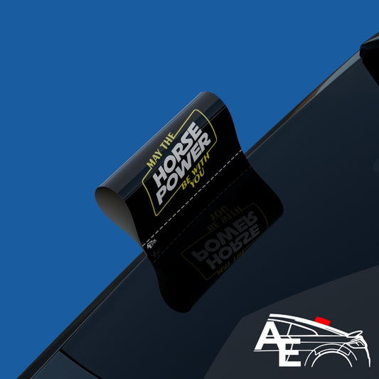 Auto Etiketa Horse Power