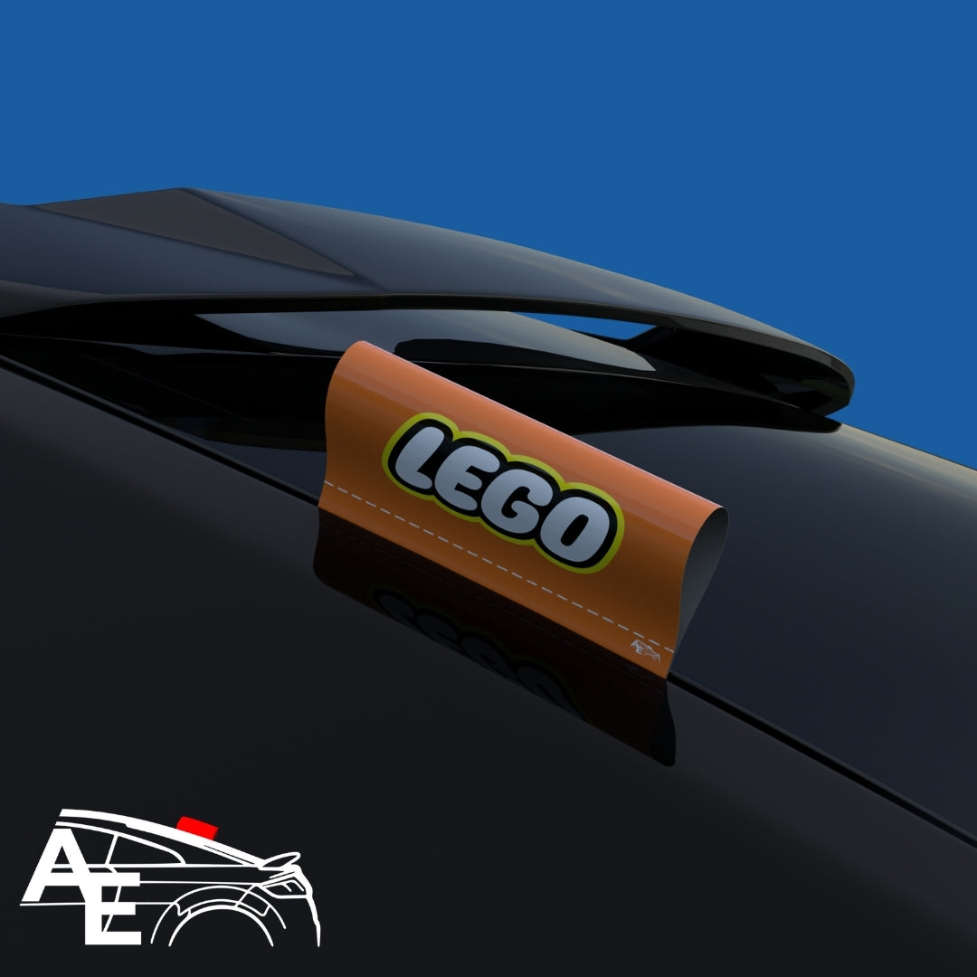 Auto Etiketa Lego