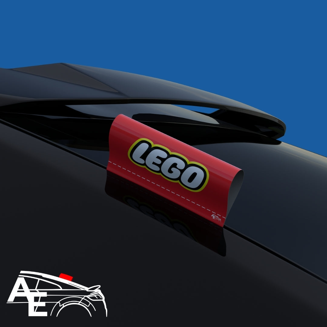 Auto Etiketa Lego