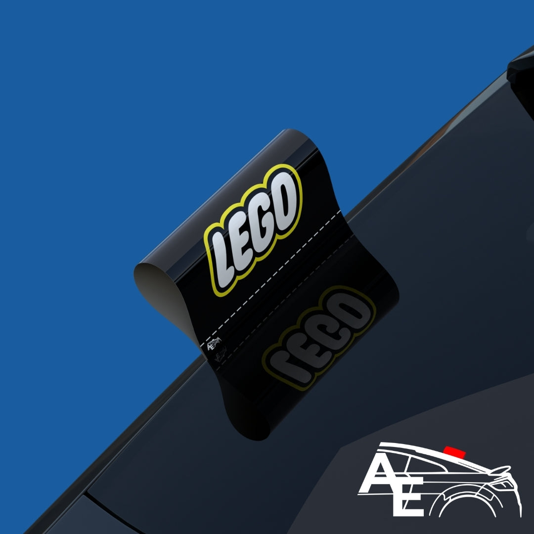 Auto Etiketa Lego