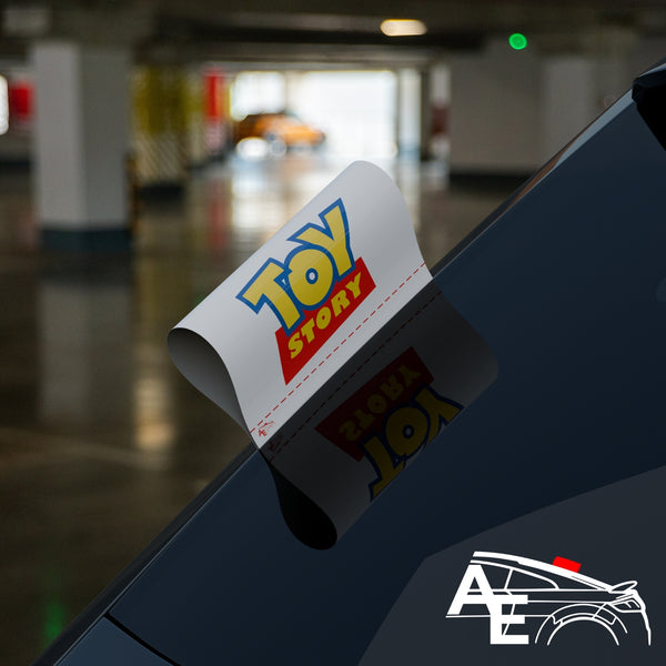 Auto Etiketa ToyStory
